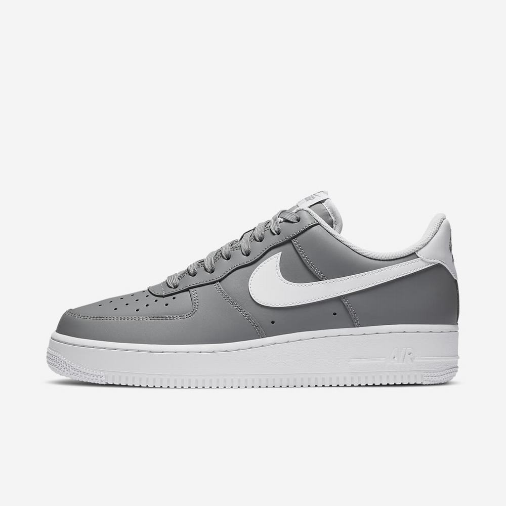 Sneakers Nike Air Force 1 '07 Grise 9067-581 Particle Grey/Particle Grey/White Homme | GQE-64991341